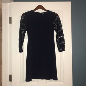 Navy blue dress